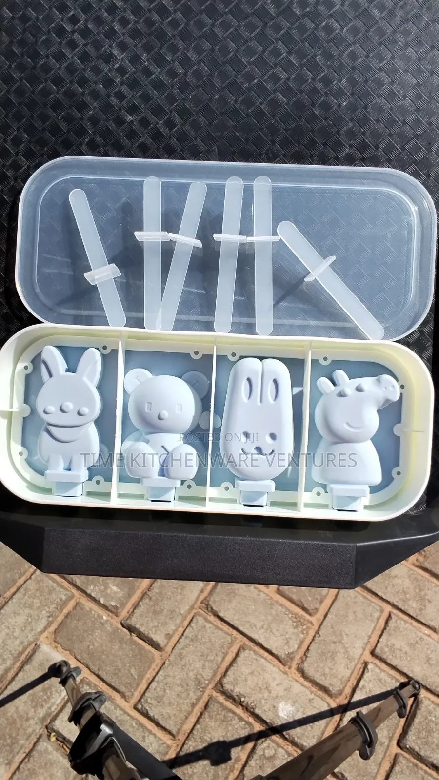 Silicone Icecream Mould With Cover