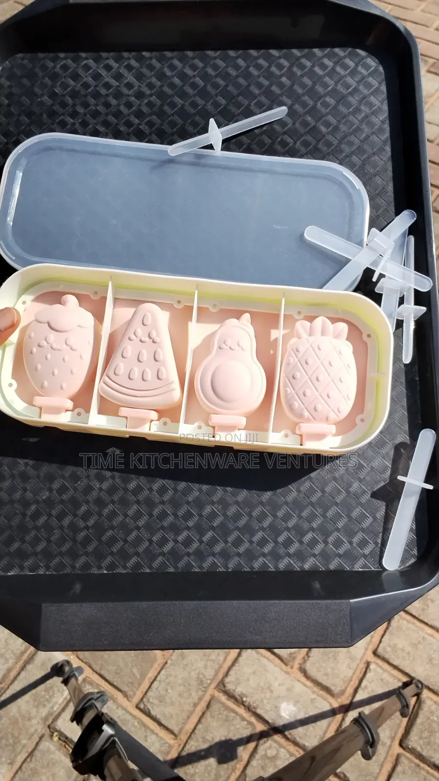 Silicone Icecream Mould With Cover