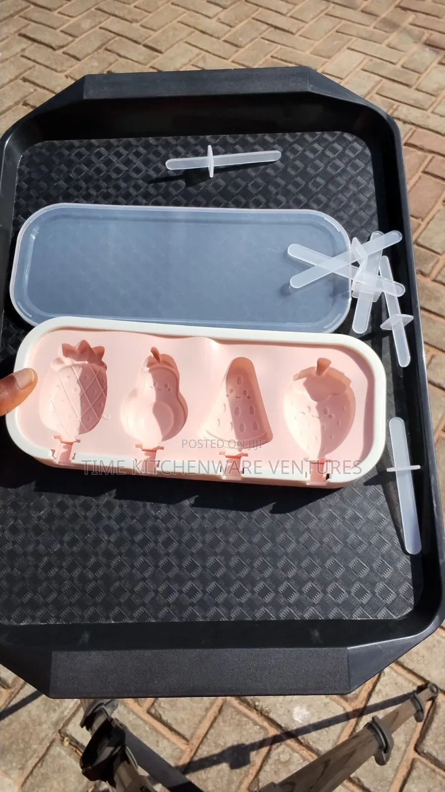 Silicone Icecream Mould With Cover