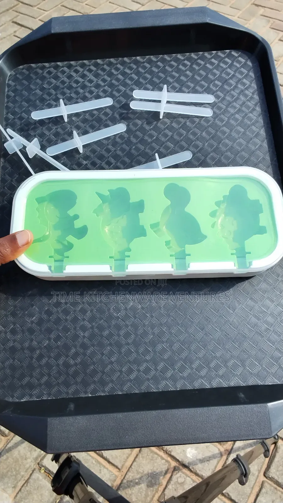 Silicone Icecream Mould With Cover