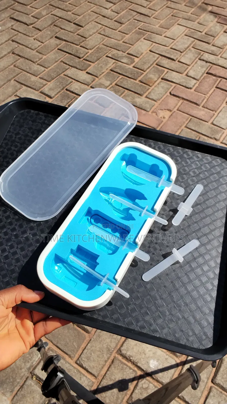 Silicone Icecream Mould With Cover