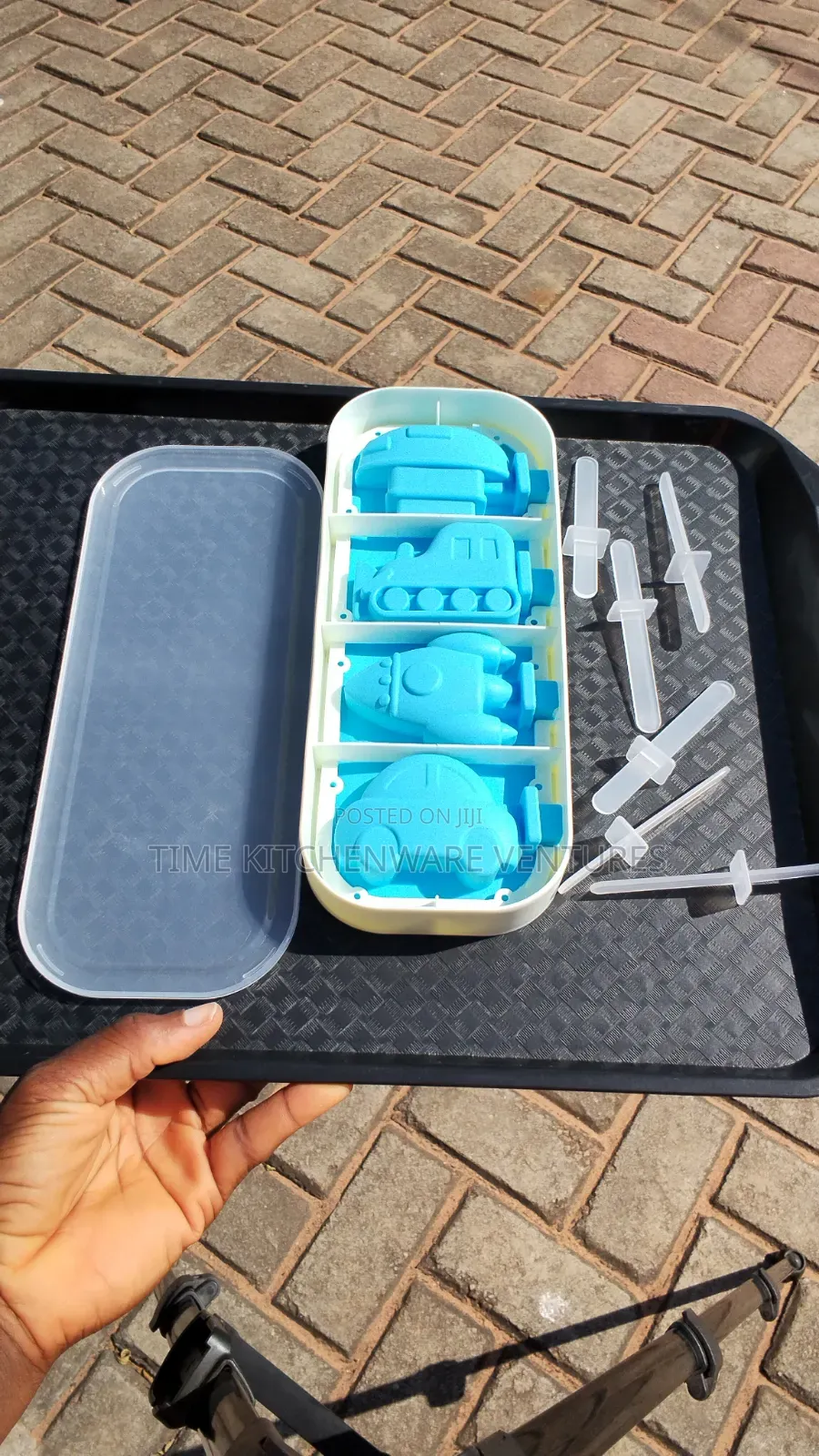 Silicone Icecream Mould With Cover