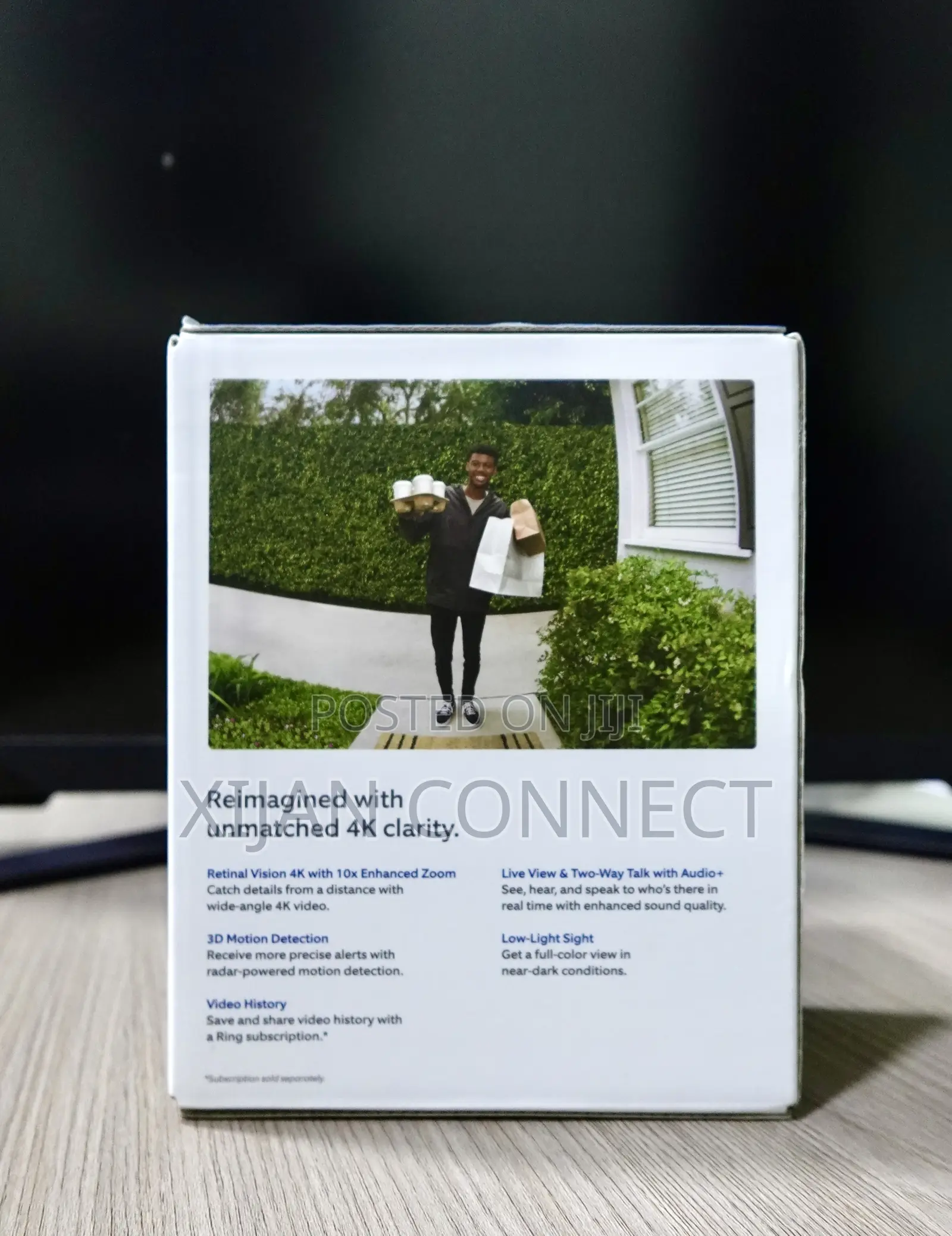 Ring Battery Doorbell Pro 2nd Gen (Wireless) – 4K Smart Video Doorbell