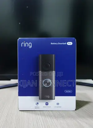 Ring Battery Doorbell Pro 2nd Gen (Wireless) – 4K Smart Video Doorbell