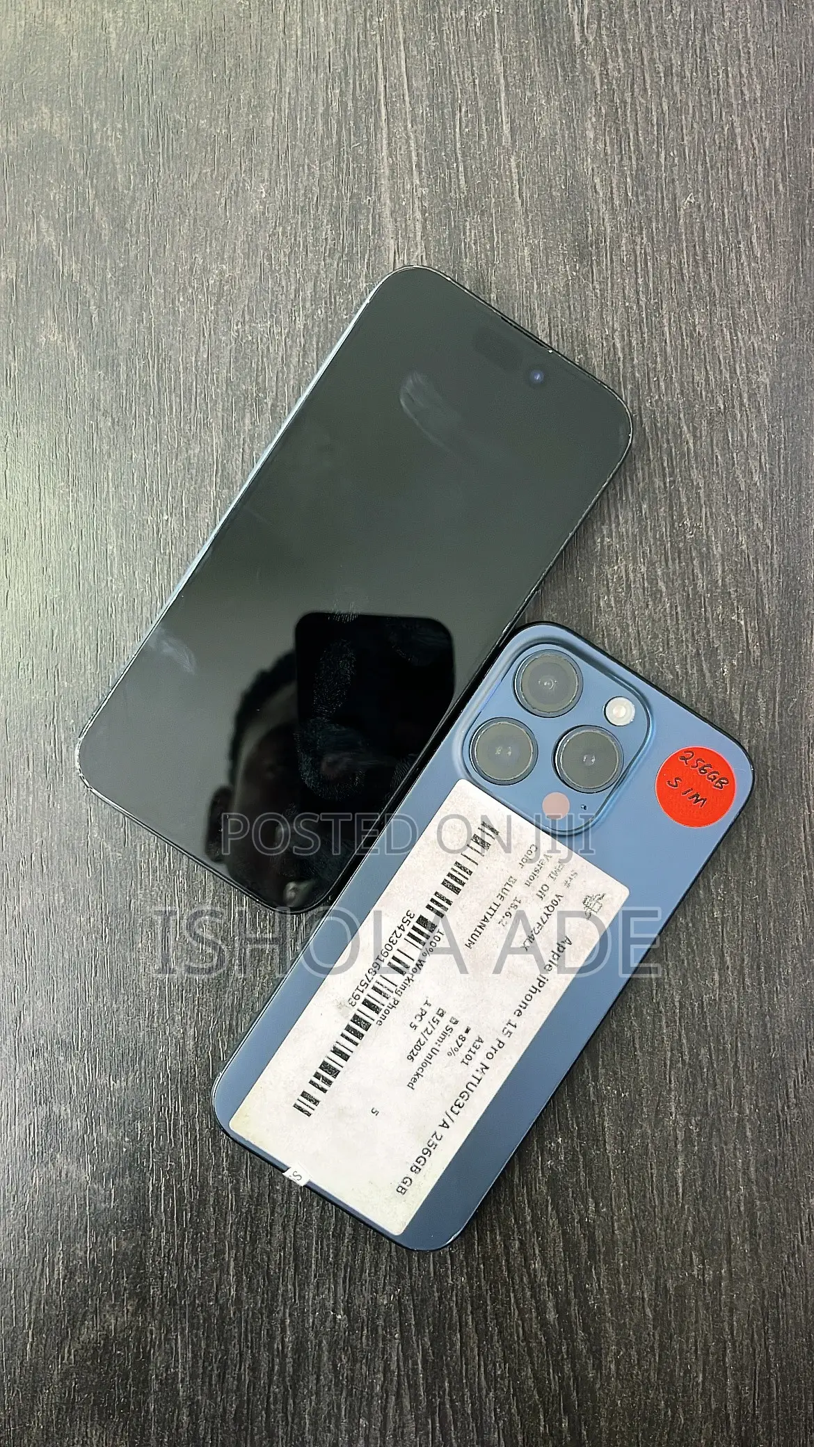 Apple iPhone 15 Pro 128 GB Silver