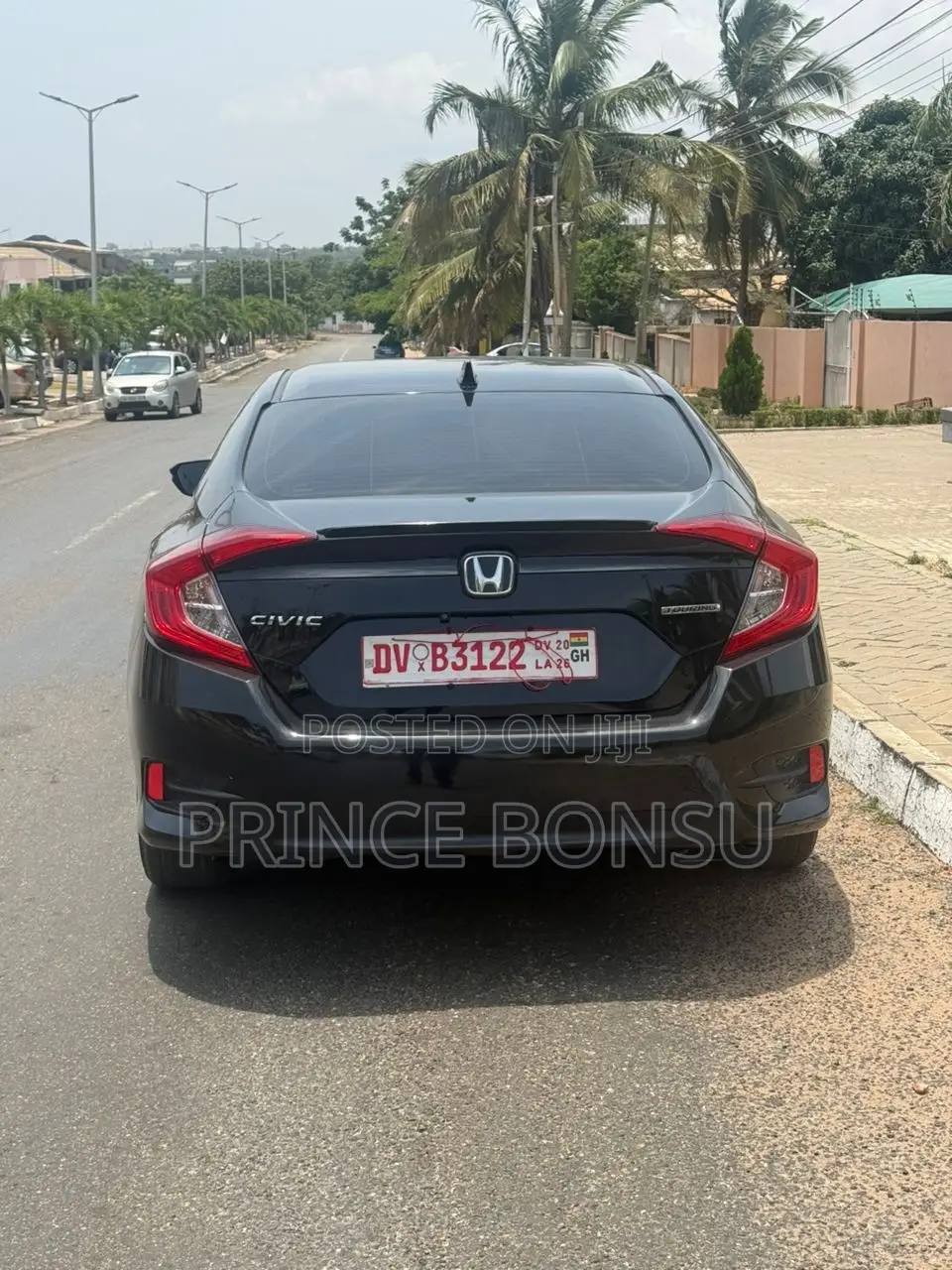 Honda Civic Touring 4dr Sedan (1.5L 4cyl) 2017 Black