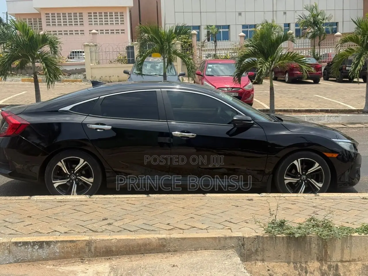 Honda Civic Touring 4dr Sedan (1.5L 4cyl) 2017 Black