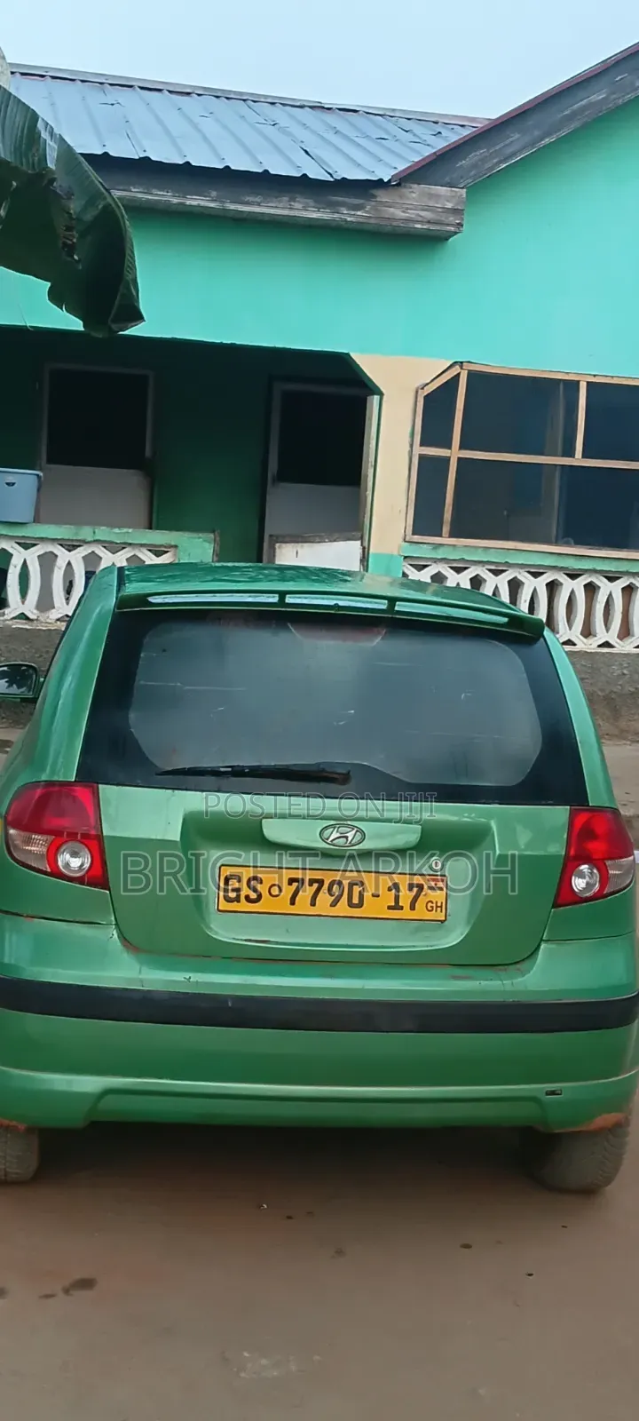Hyundai Getz 2004 Green