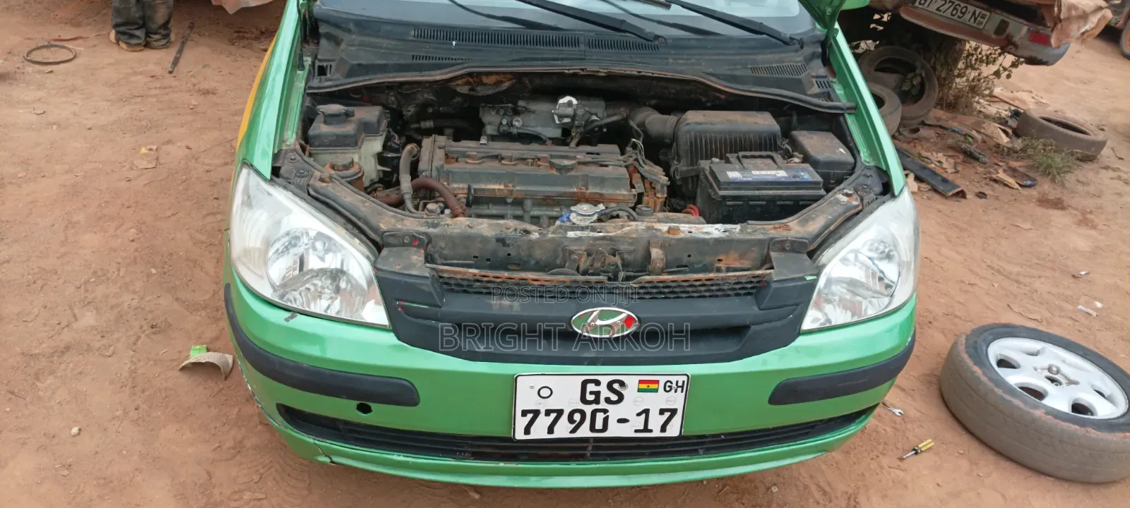 Hyundai Getz 2004 Green
