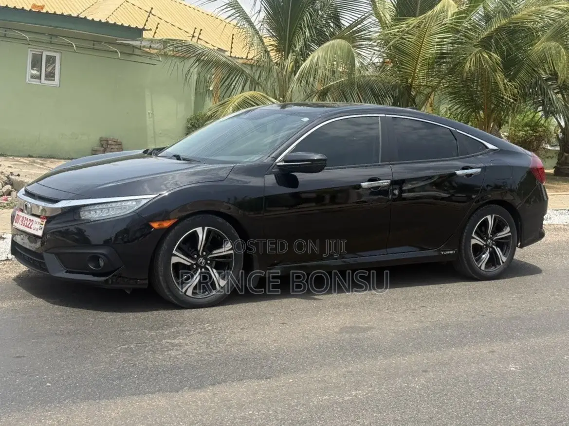 Honda Civic Touring 4dr Sedan (1.5L 4cyl) 2017 Black