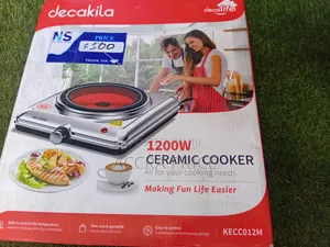 Decakila 1200W Ceramic Cooker Fast Portable Electric Hot Plate