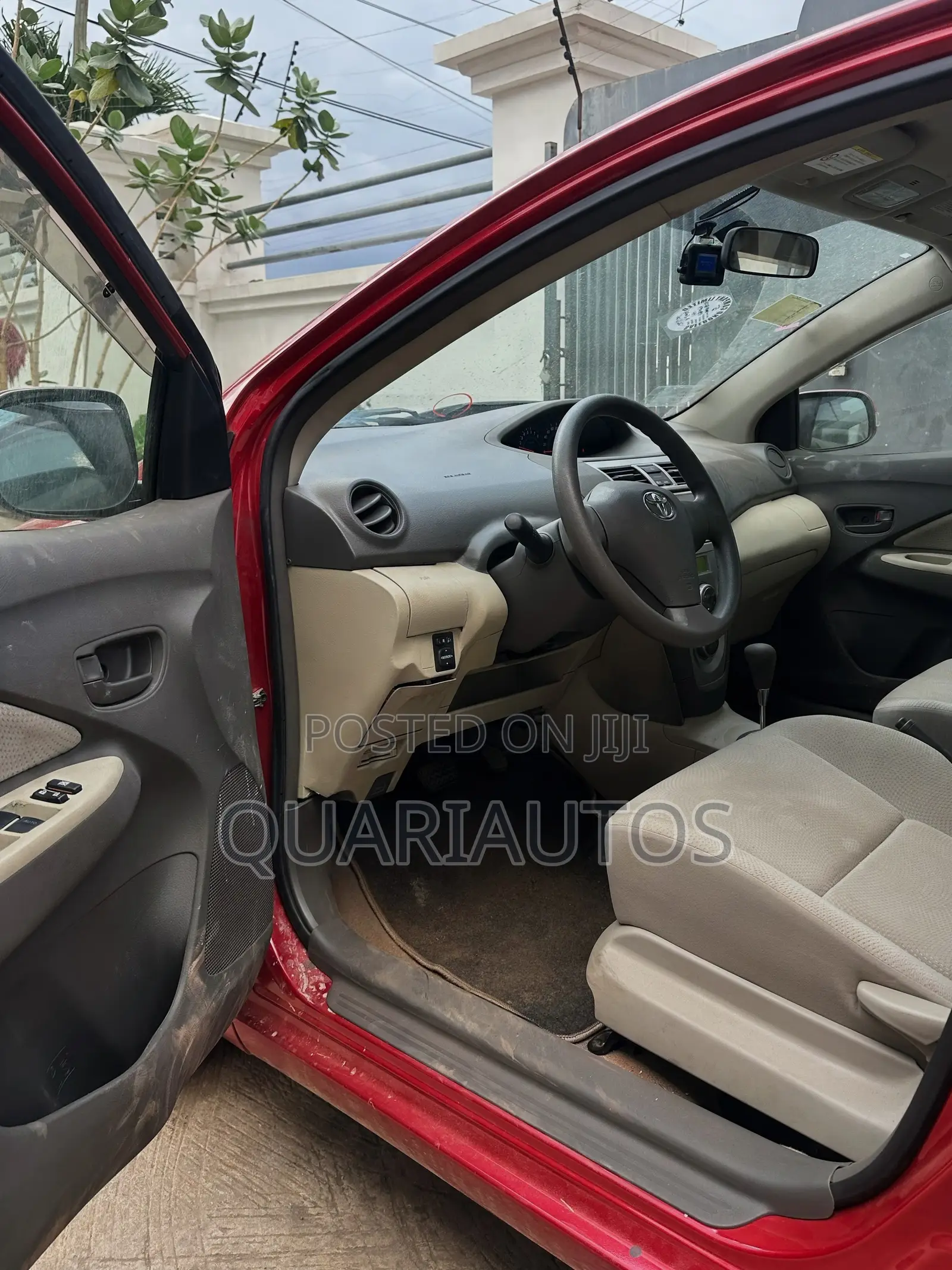 Toyota Belta 2012 Red