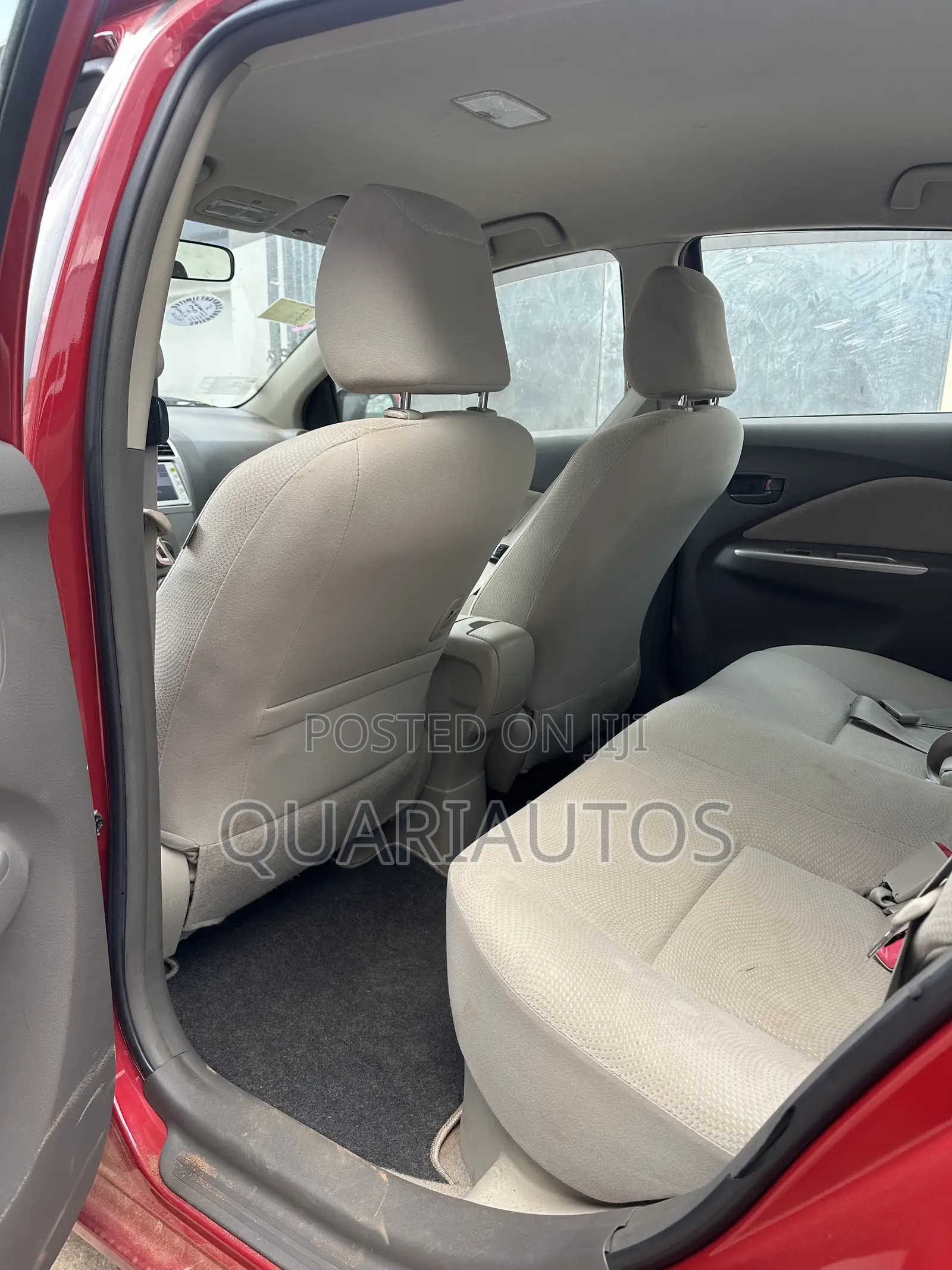 Toyota Belta 2012 Red