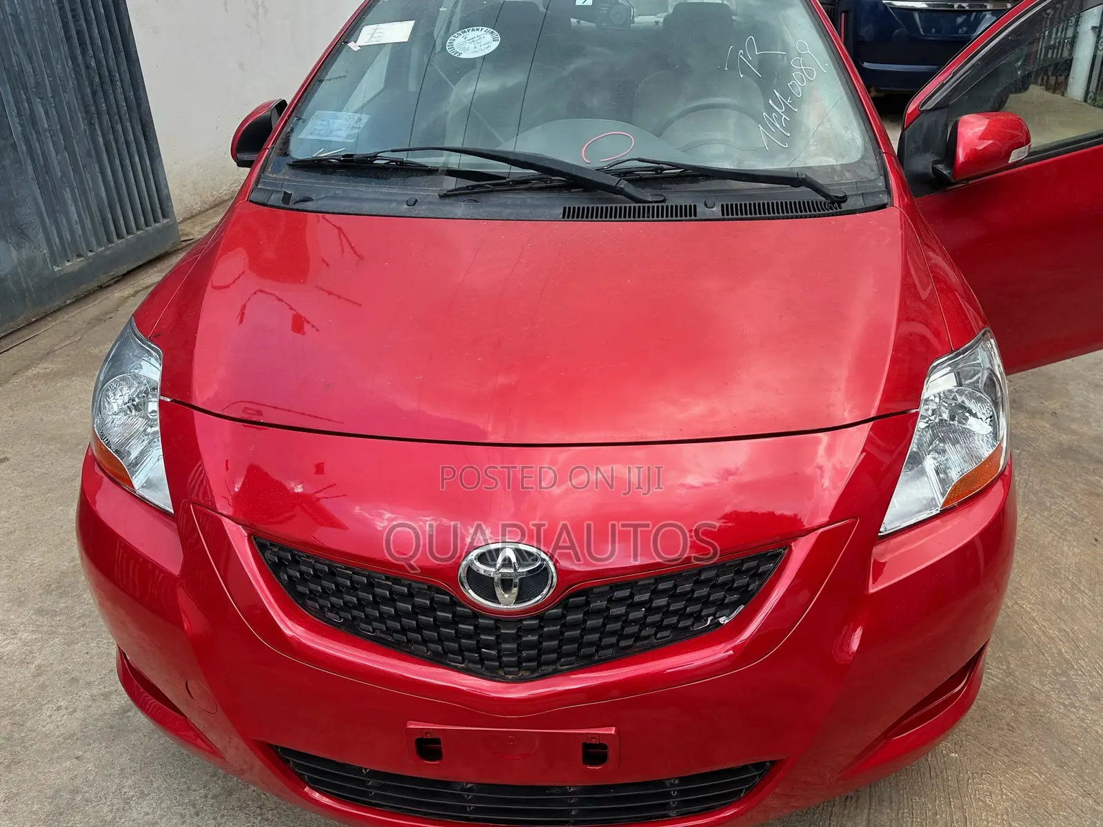 Toyota Belta 2012 Red
