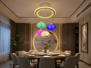Colorful Flower Pendant Light