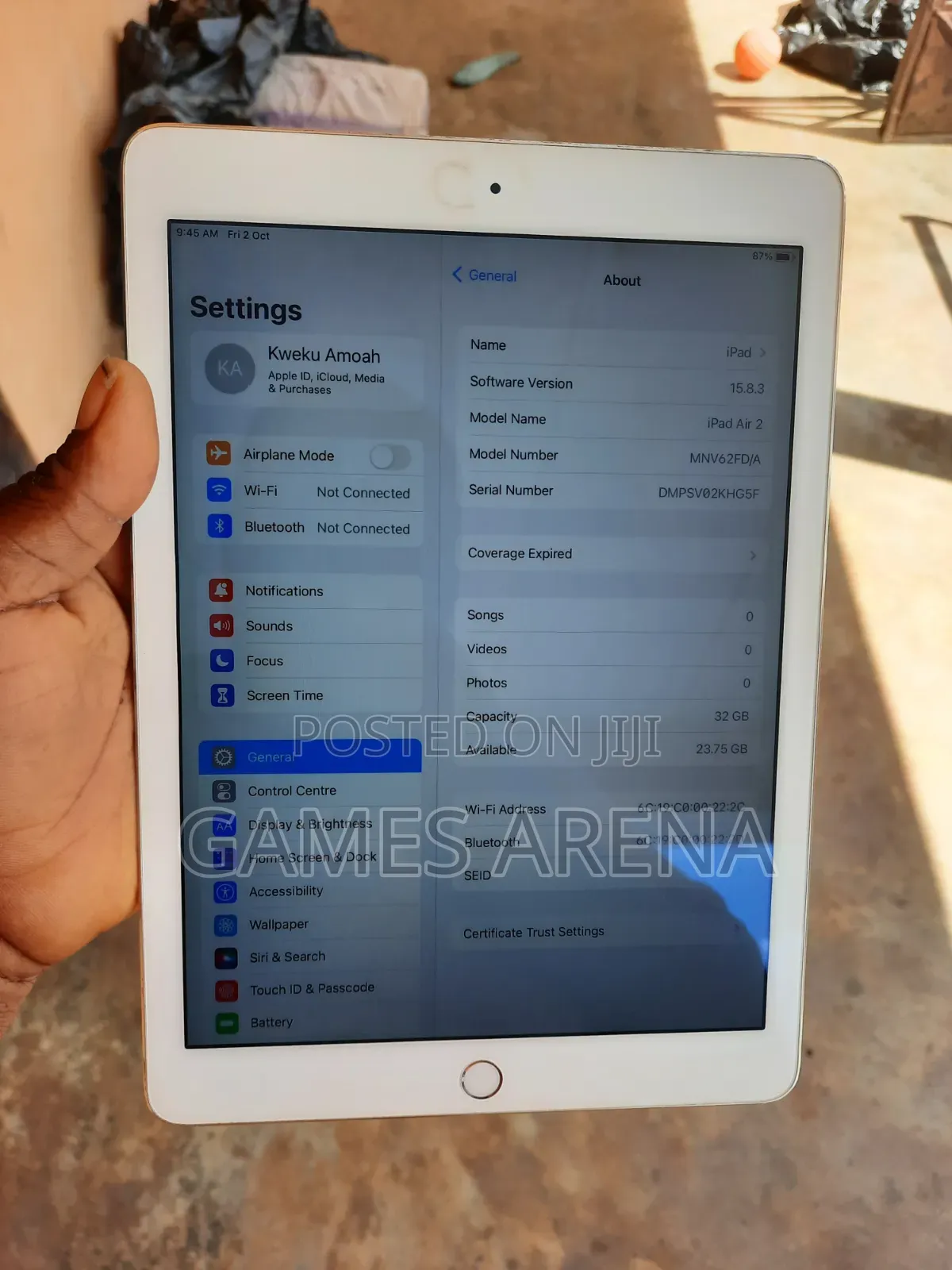 Apple iPad Air (2019) 32 GB Silver