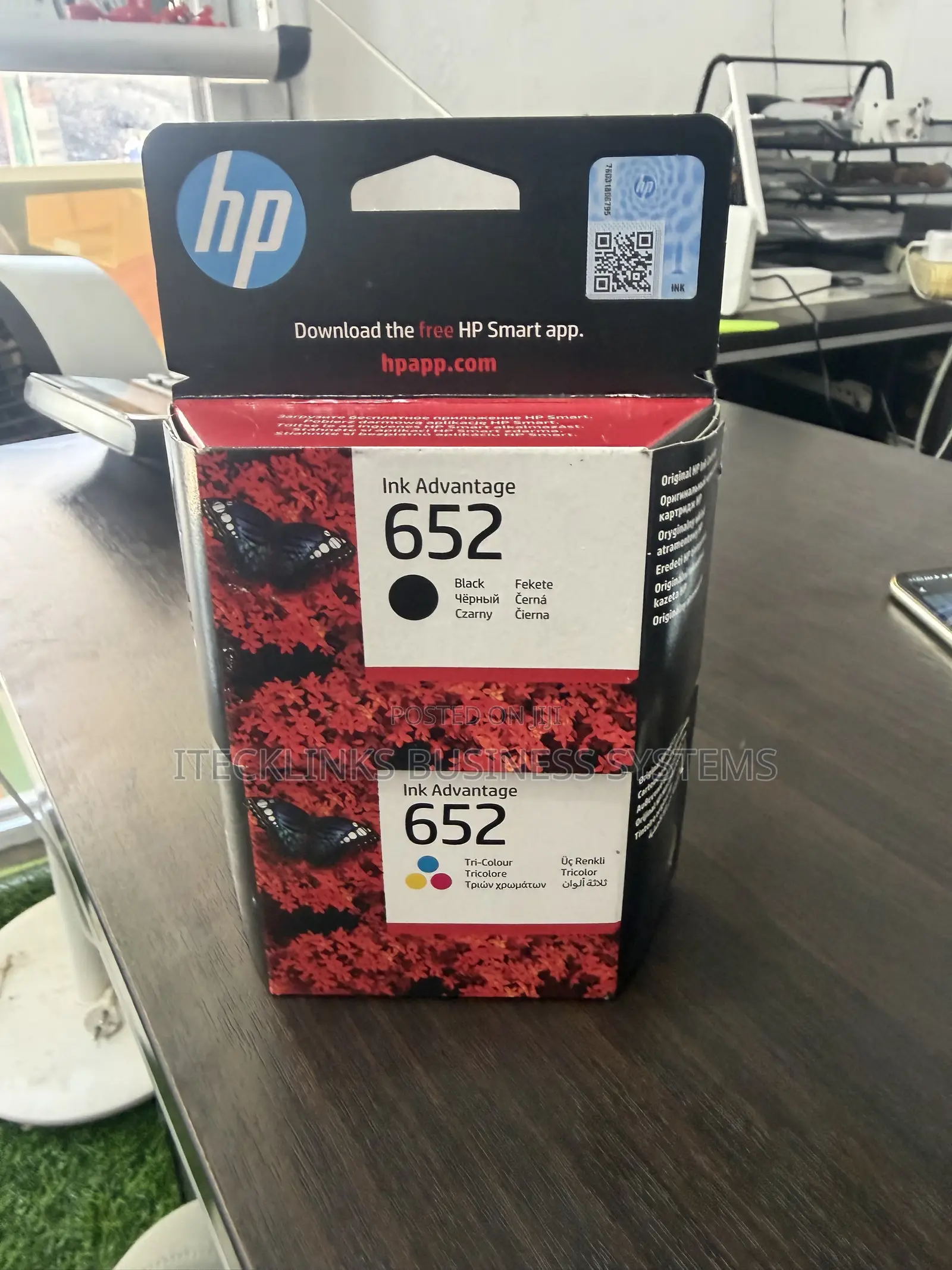 HP 652ink Black