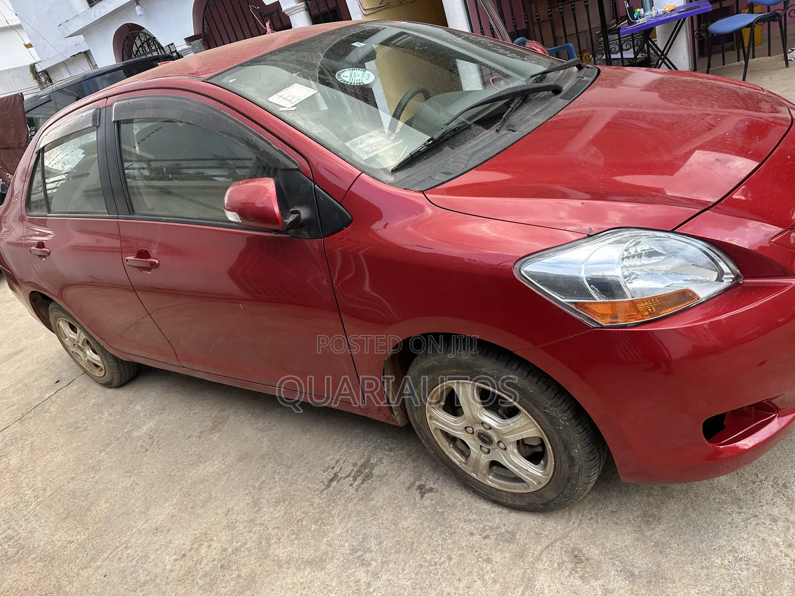 Toyota Belta 2012 Red