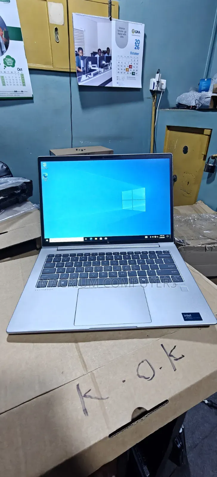 New Laptop HP EliteBook 640 G11 8GB Intel Core Ultra 7 SSD 256GB