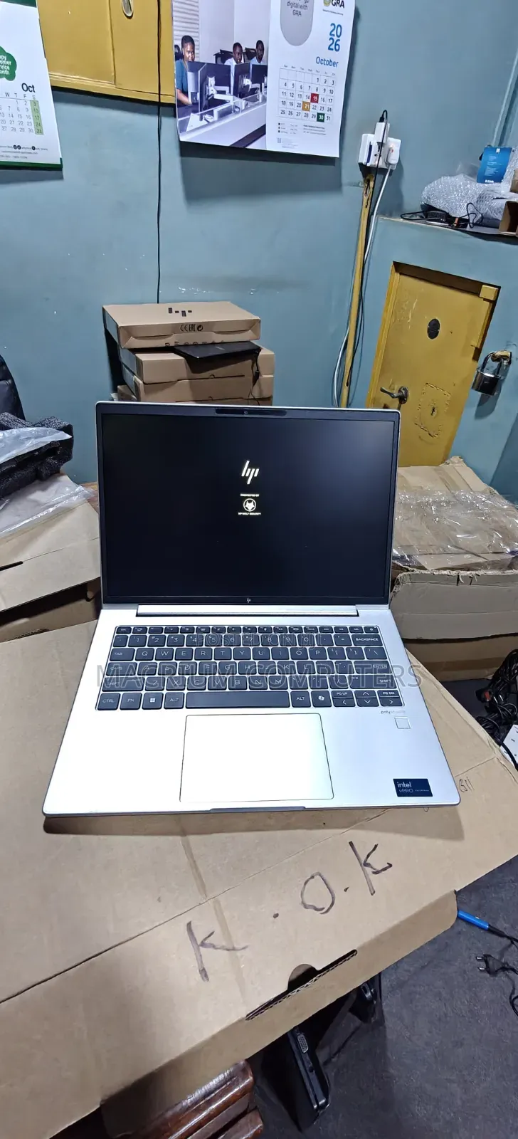 New Laptop HP EliteBook 640 G11 8GB Intel Core Ultra 7 SSD 256GB