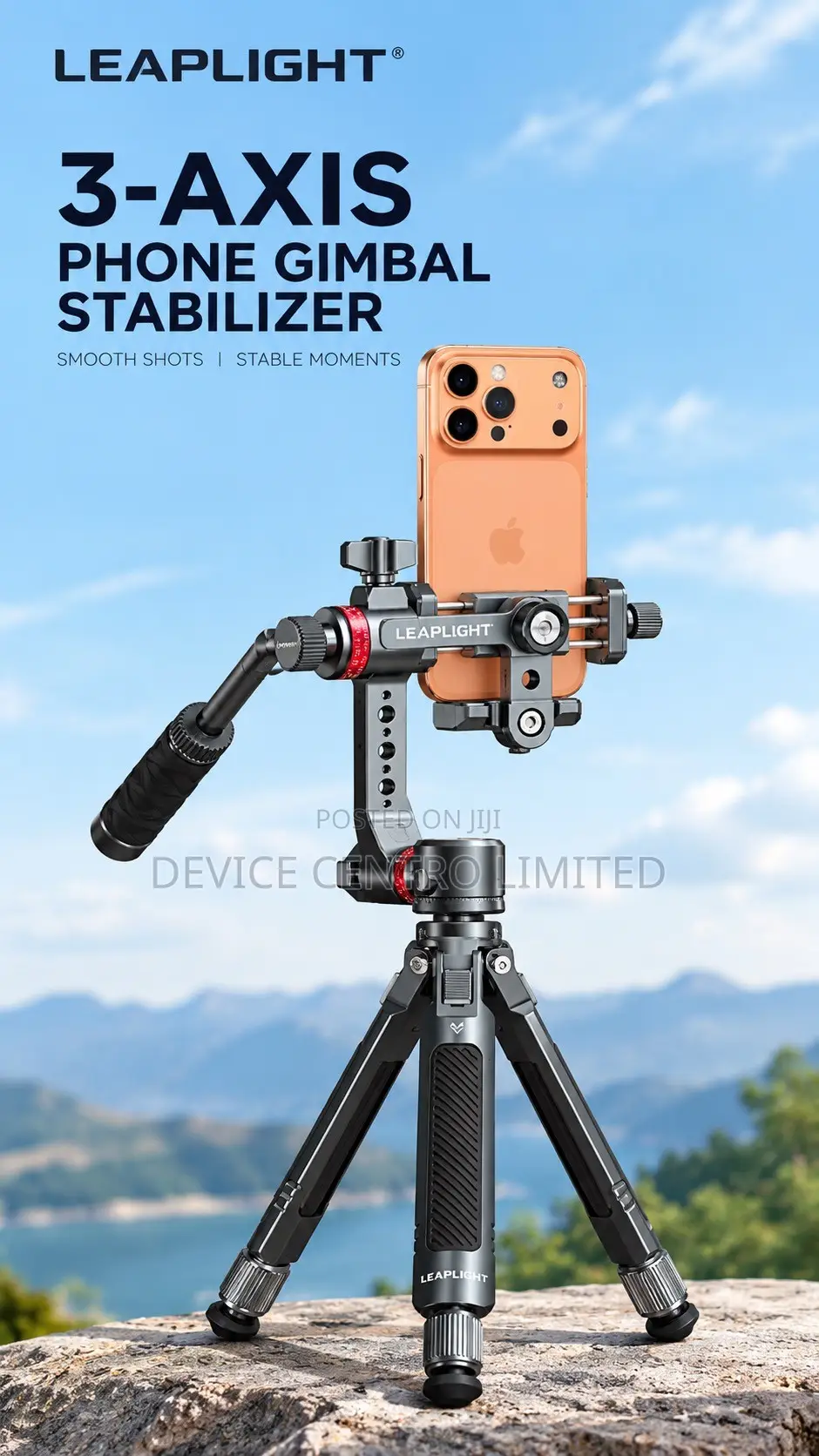 Leaplight 3-Axis Phone Gimbal Stabilizer