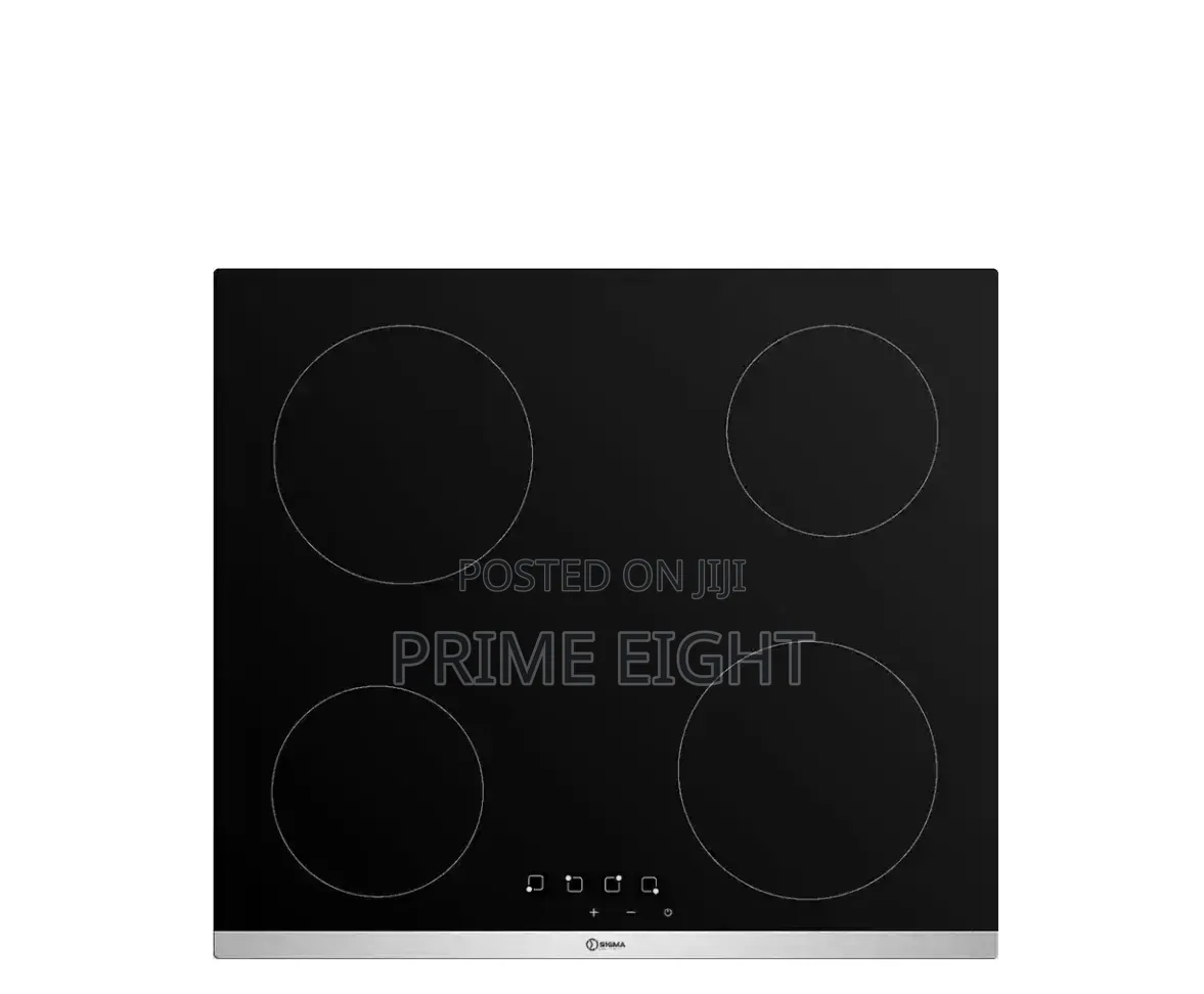 Sigma 4 Burner Electric Hob With Glass Mirror