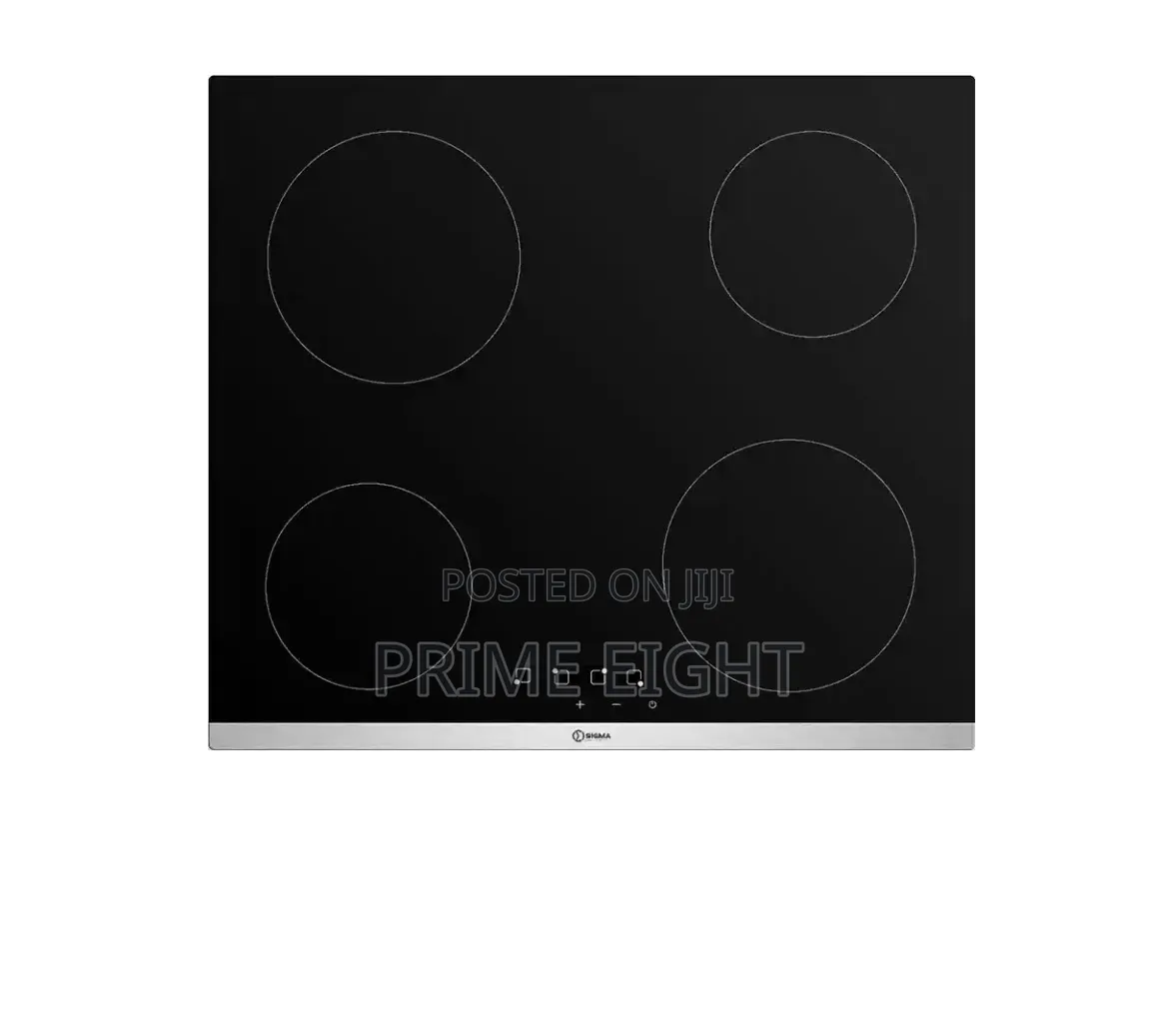 Sigma 4 Burner Electric Hob With Glass Mirror