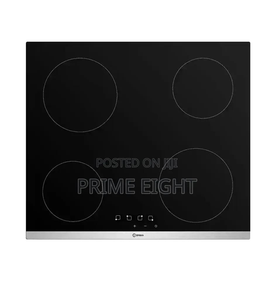 Sigma 4 Burner Electric Hob With Glass Mirror Sbec-60