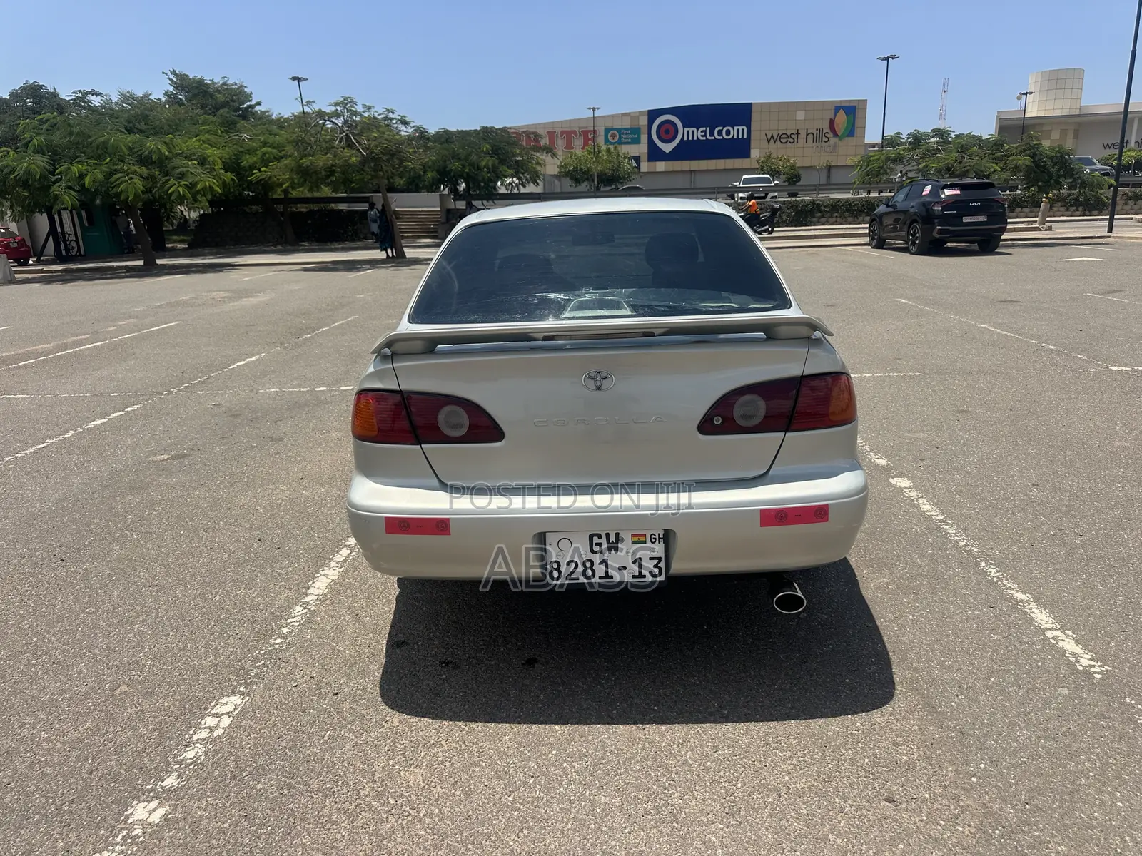 Toyota Corolla 1.8 Sedan Automatic 2002 Silver