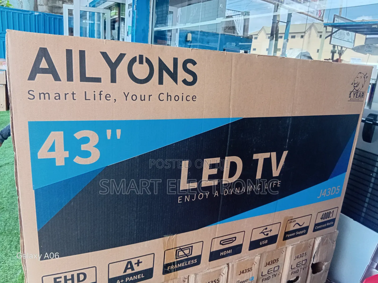 Ailyons TV- Entertain Ailyons TV 43 Inches Bring Home Quality Viewing