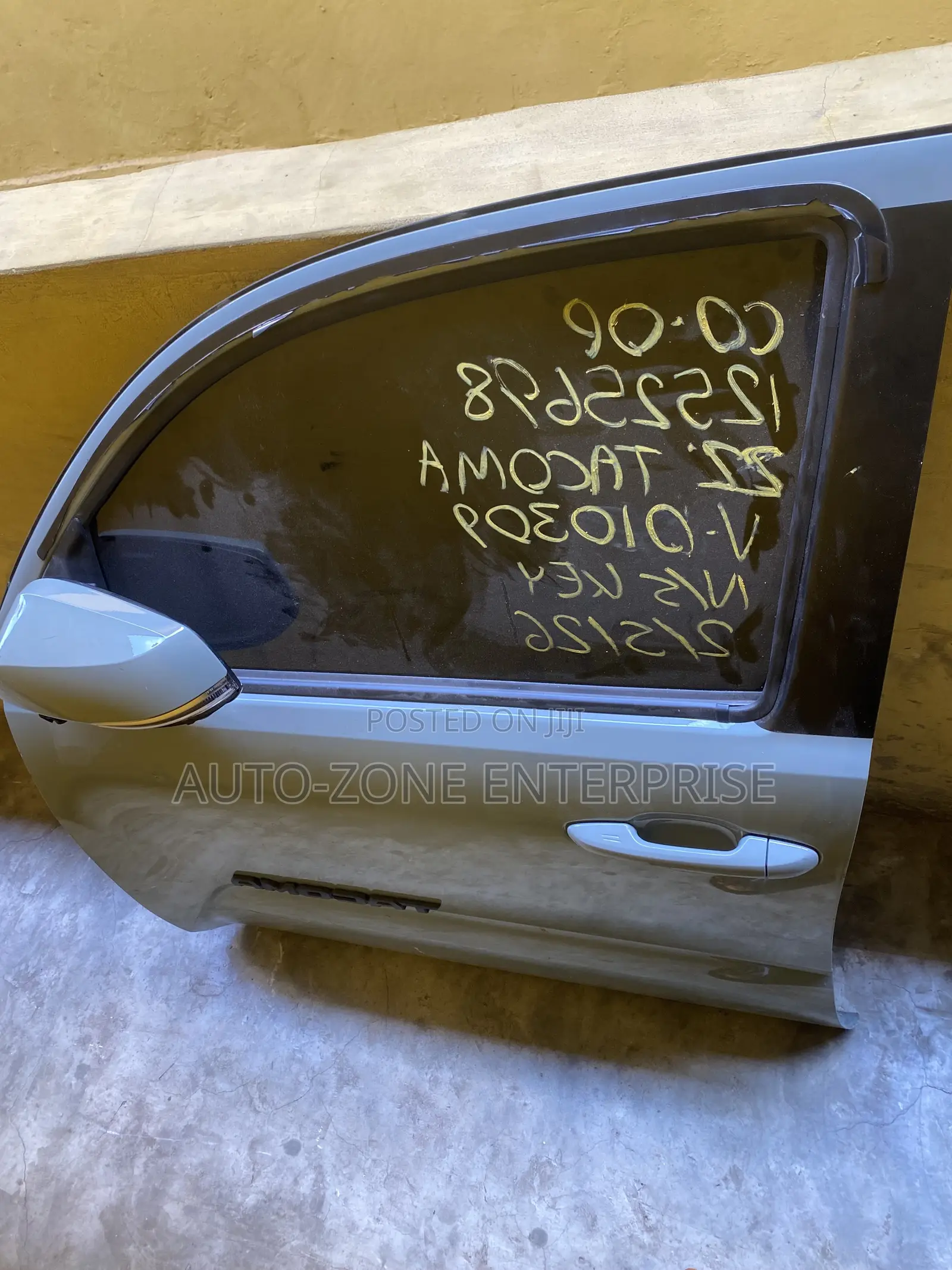 Toyota Tacoma 2023 2024 2025 2026 Front Door Complete