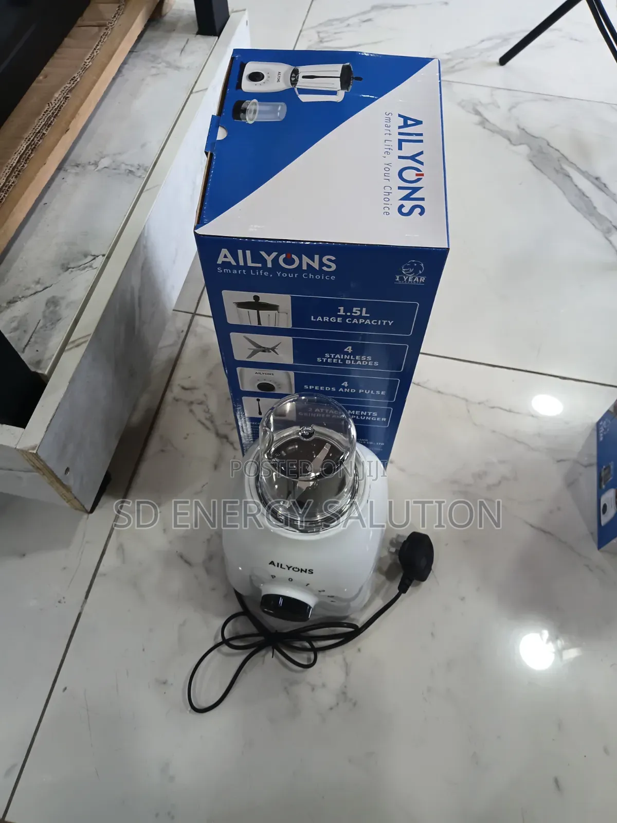 Strong Motor,sharp Blades -Ailyons 1.5L