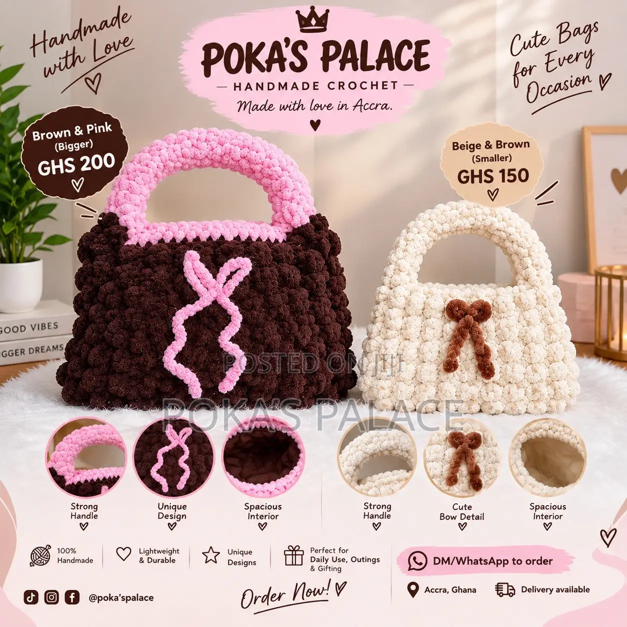 Handmade Crochet Bag