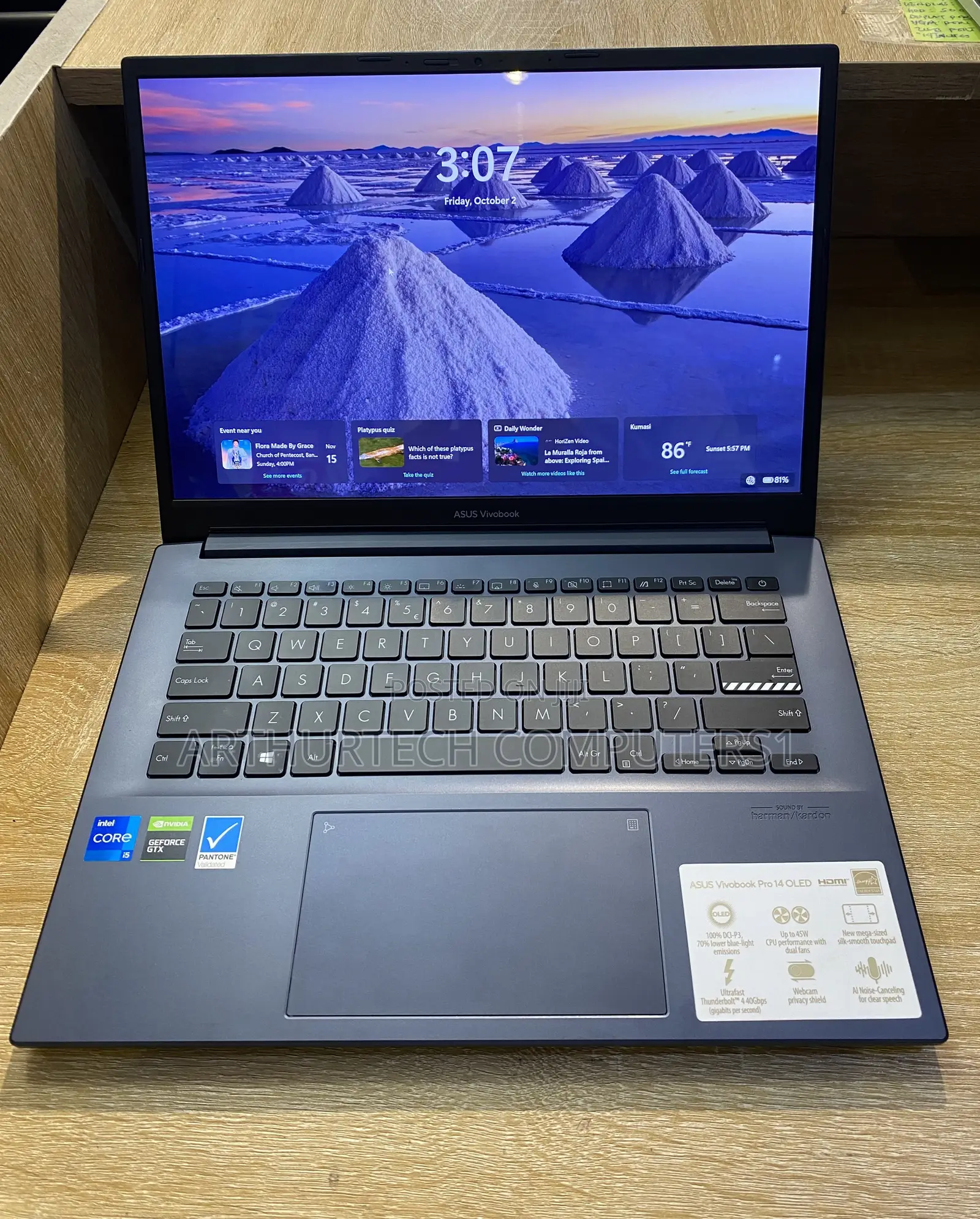 Laptop Asus Vivobook 14 16GB Intel Core i5 SSD 512GB