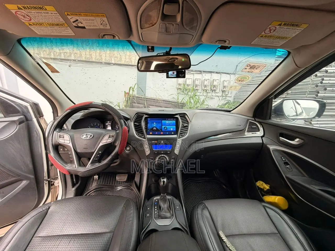 Hyundai Santa Fe 2014 White