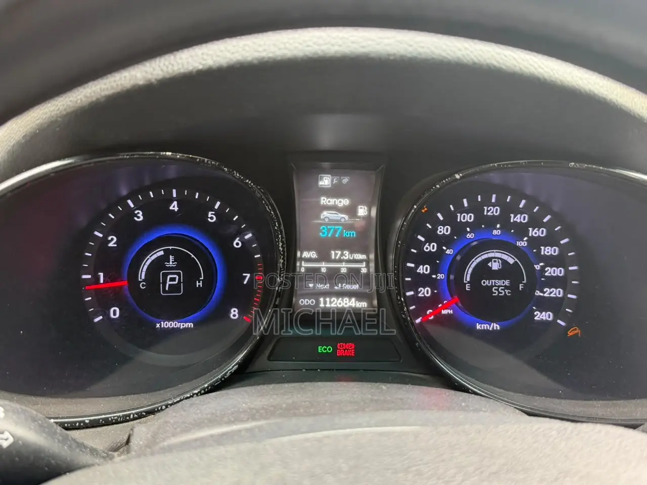 Hyundai Santa Fe 2014 White
