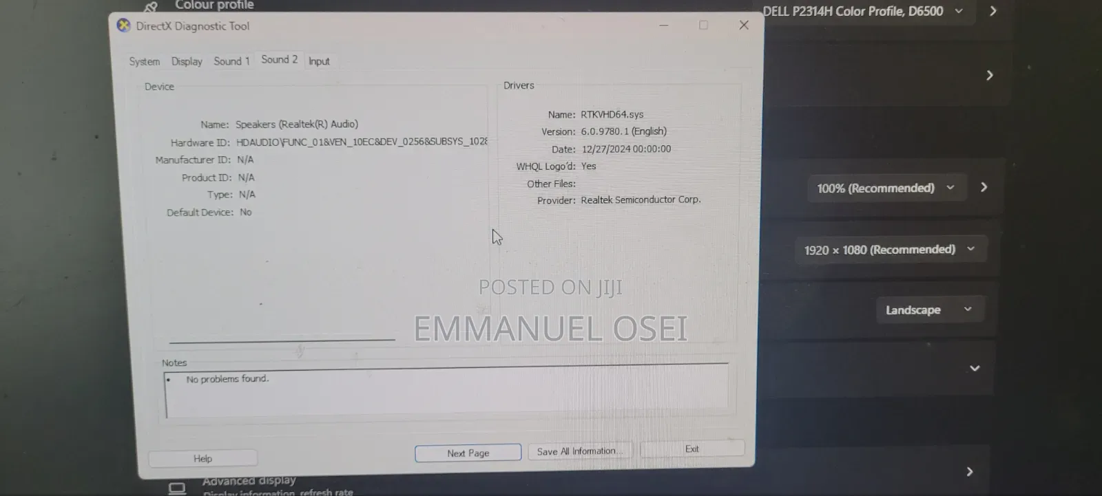 Desktop Computer Dell Optiplex 7090 40GB Intel Core i7 HDD 1T