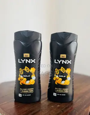 Lynx Gold 3-in-1 Body Wash All Day Fresh 500ml From UK.