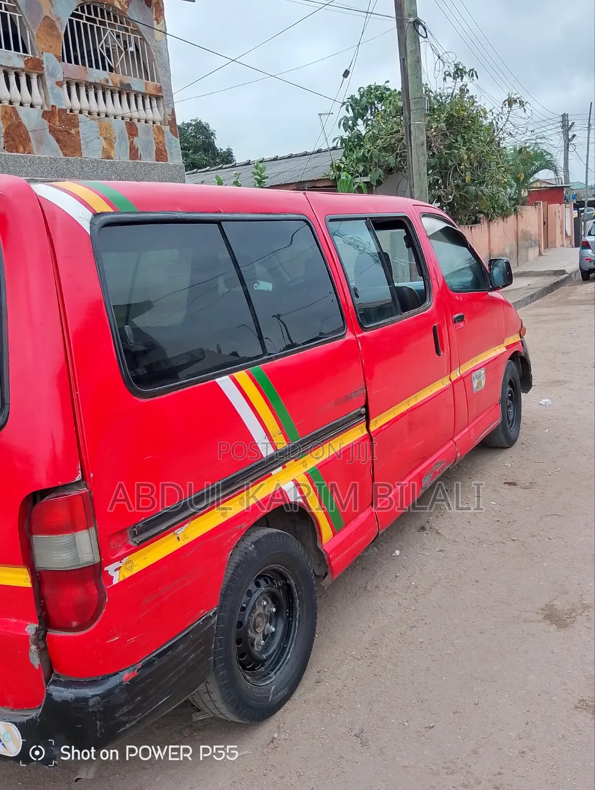Toyota HiAce 2010 Red