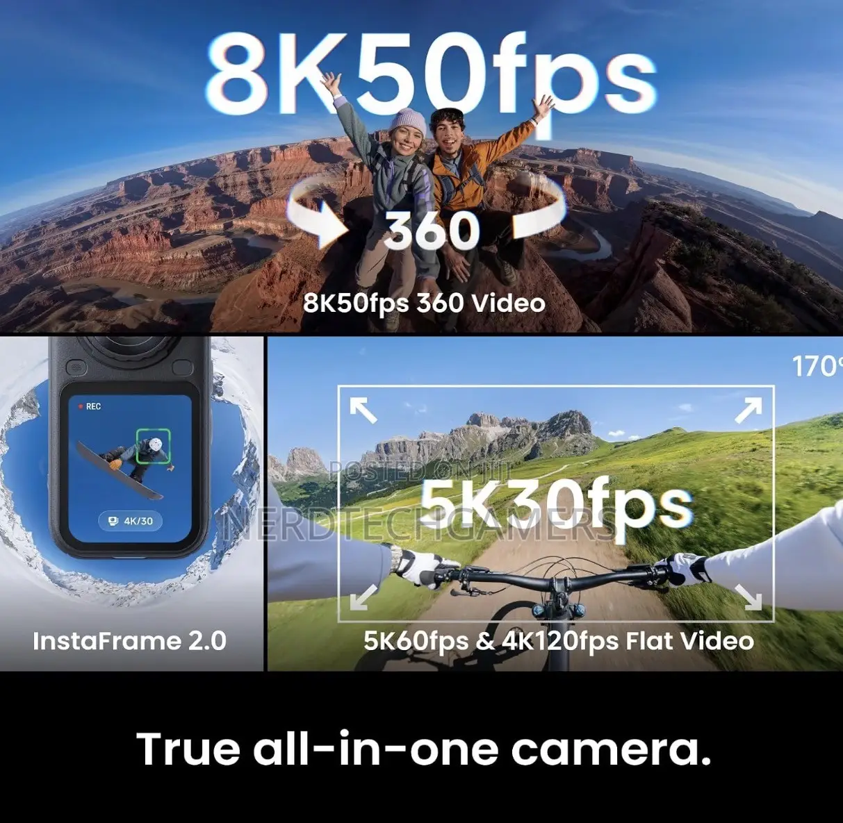 Insta 360 X6 8k 360 Camera