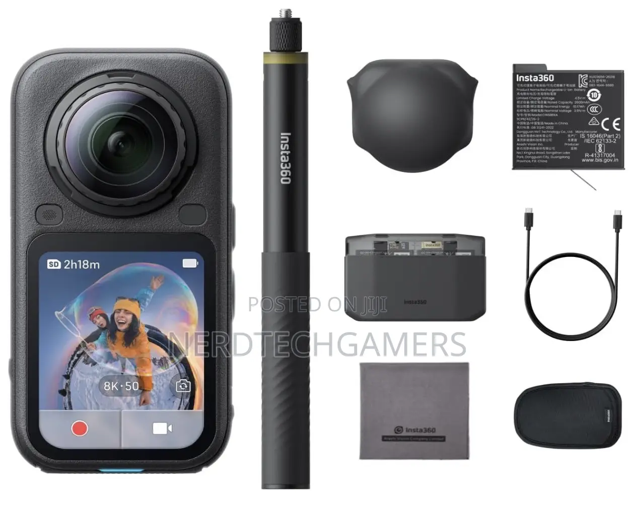 Insta 360 X6 8k 360 Camera