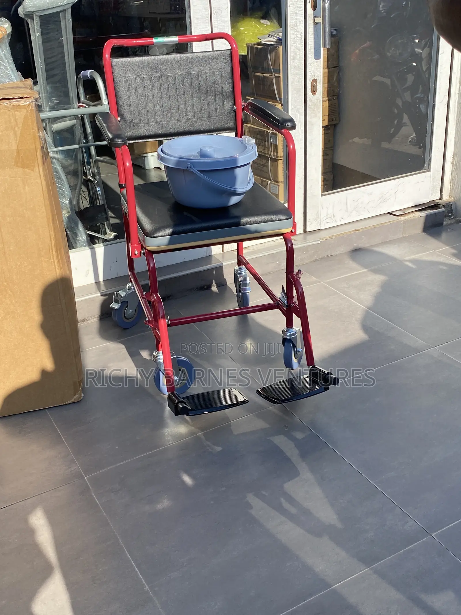 Commode Chair With Wheels