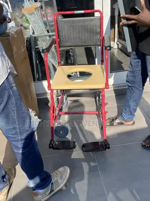 Commode Chair With Wheels
