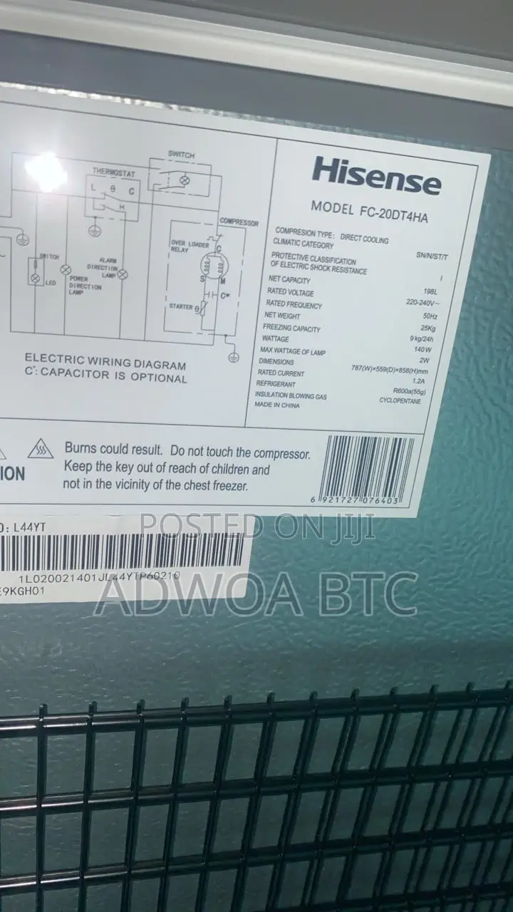 Chest Freezer for Sale