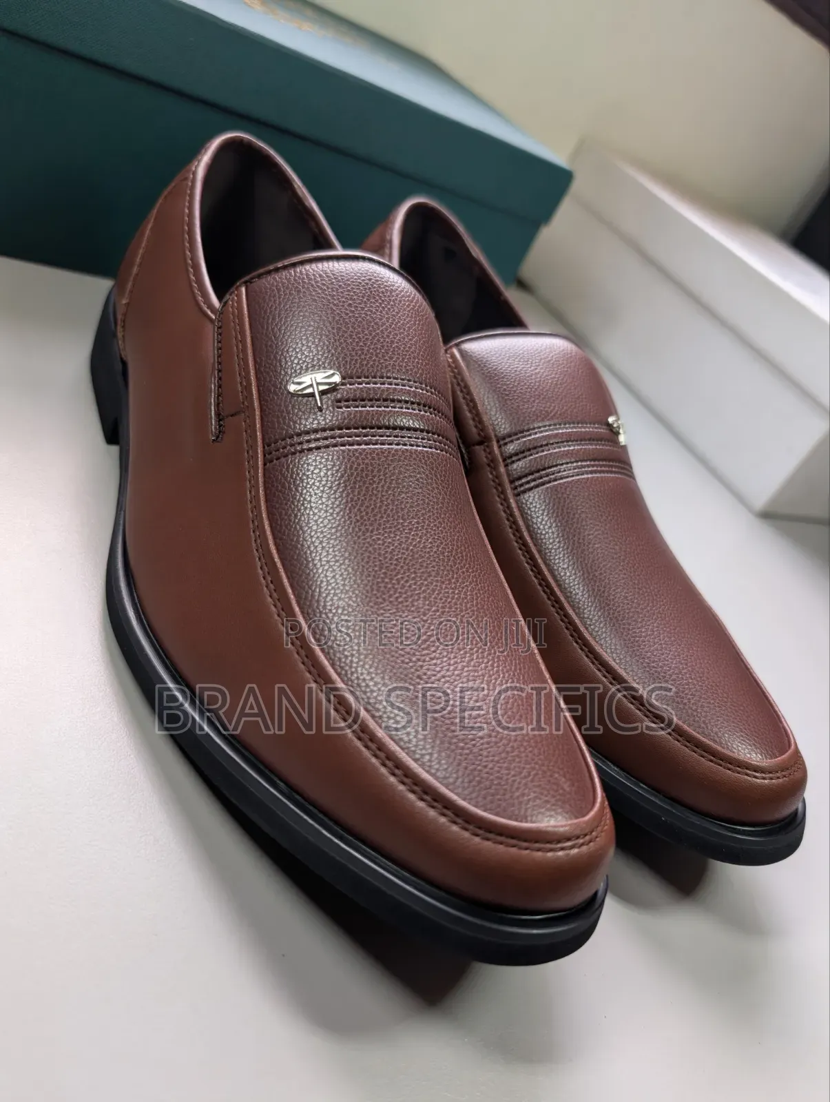 Men’s Brown Formal Loafers – Smart Office, Church & Wedding Shoes