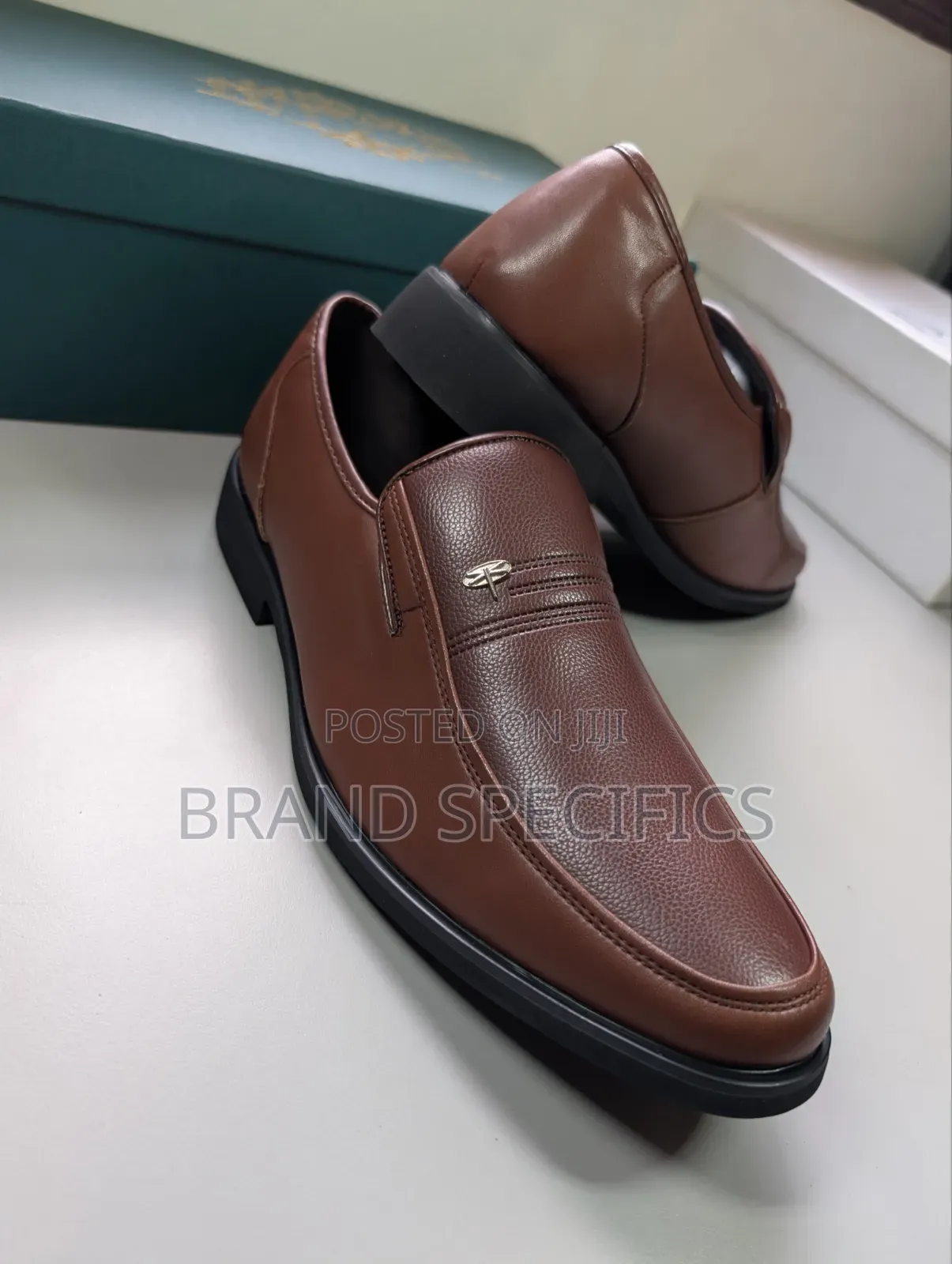 Men’s Brown Formal Loafers – Smart Office, Church & Wedding Shoes