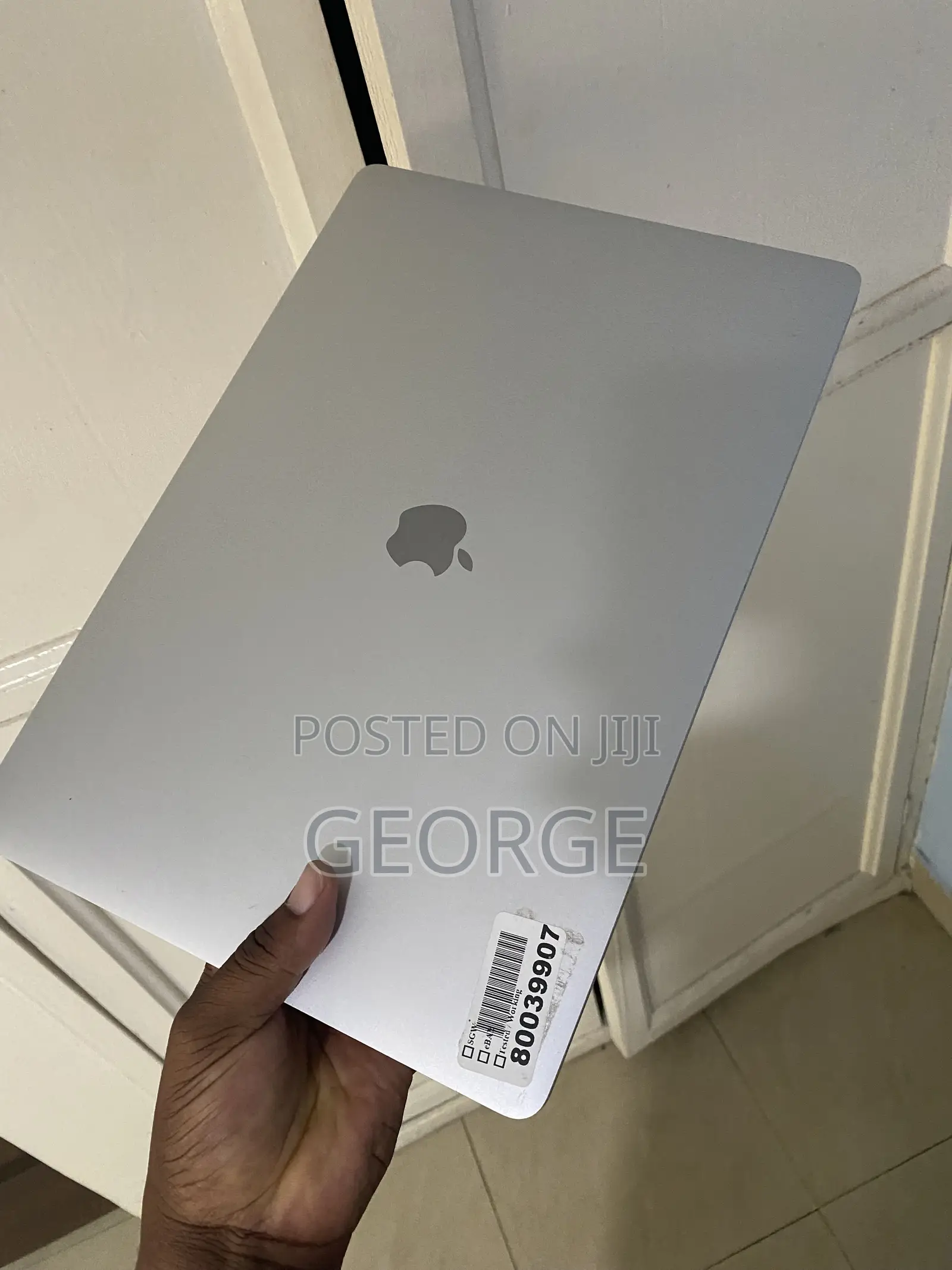 Laptop Apple MacBook Pro 2019 16GB Intel Core i7 SSD 512GB