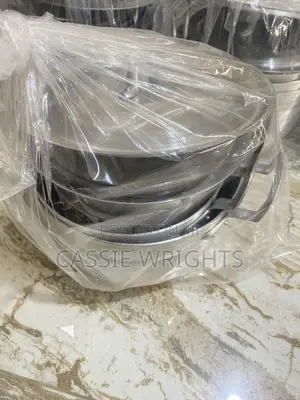 3 Set Stainless Steel Saucepans(silvers)