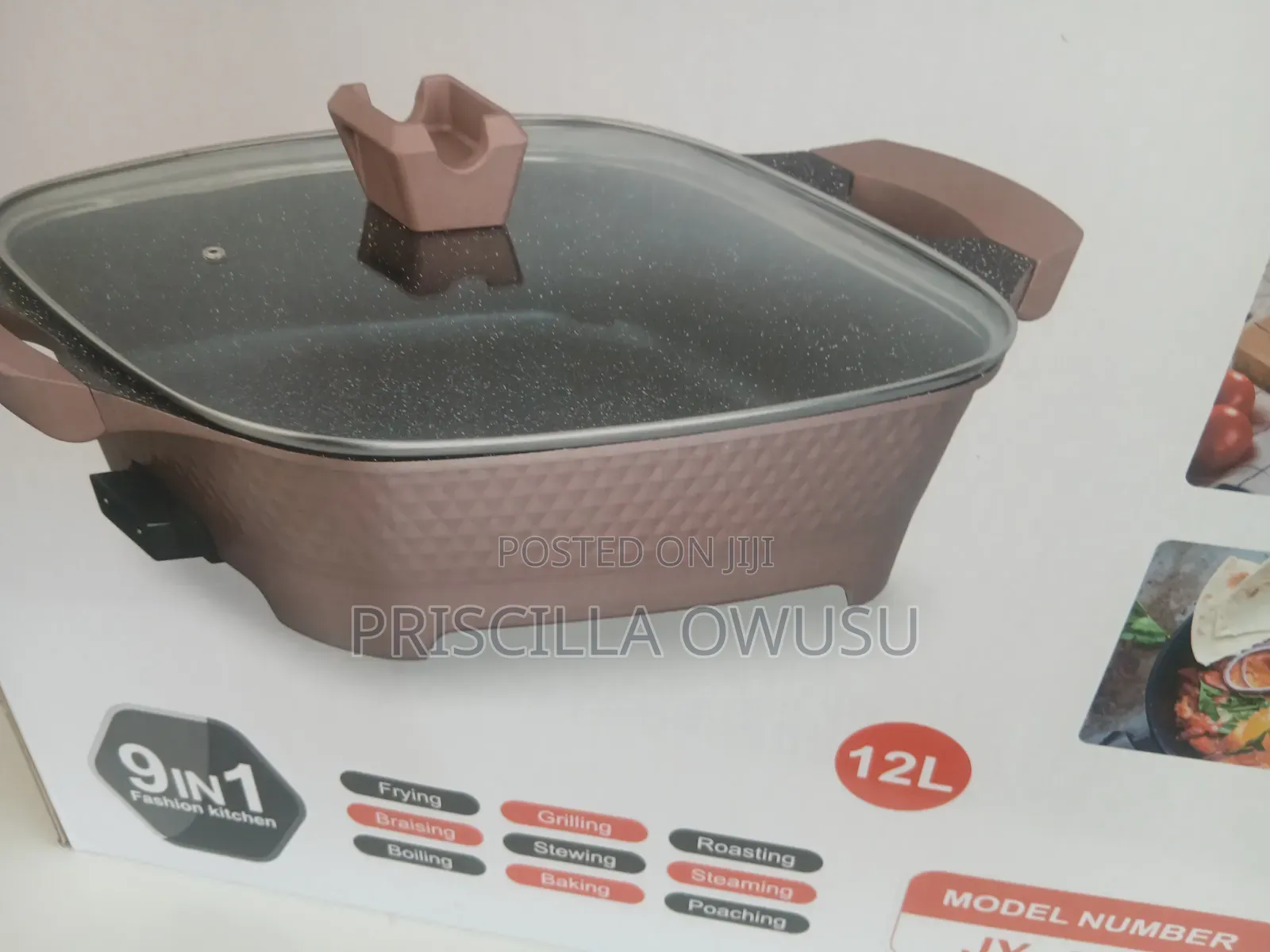 12L Multipurpose Electric Cooking Pot