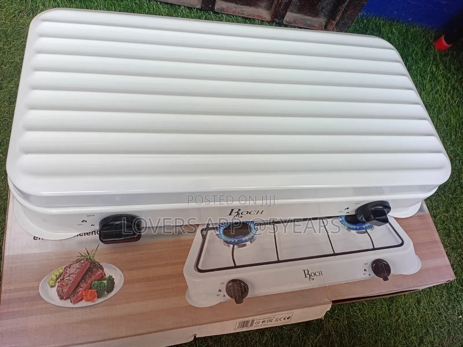Roch 522 Mm Stainless Burner Easy to Use Gas Stove.